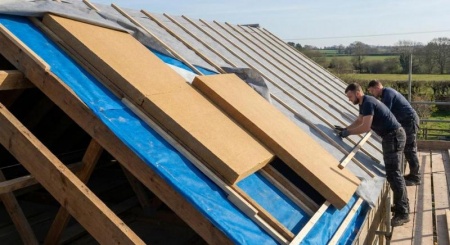 Sarking de toiture, la solution d'isolation par l'ext&eacute;rieur id&eacute;ale